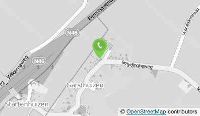 Bekijk kaart van Loon- en klussenbedrijf Kor Rust in Garsthuizen