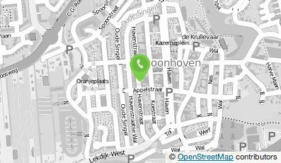 Bekijk kaart van Yassine De Kapper in Schoonhoven