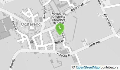 Bekijk kaart van J.A. Ellen  in Oosterend (Noord-Holland)