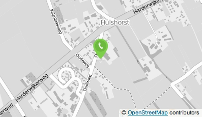 Bekijk kaart van V.O.F. Evers-Pap in Hulshorst