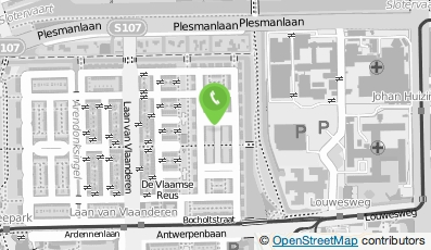 Bekijk kaart van Medische Pedicure Petra in Amsterdam