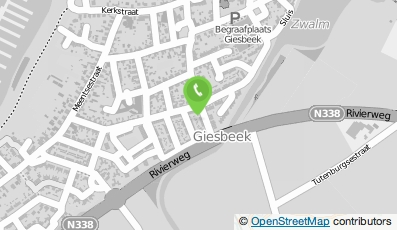 Bekijk kaart van Baars-Glazenwasserij in Giesbeek