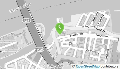 Bekijk kaart van Snackbar Aan de Maas in Rotterdam