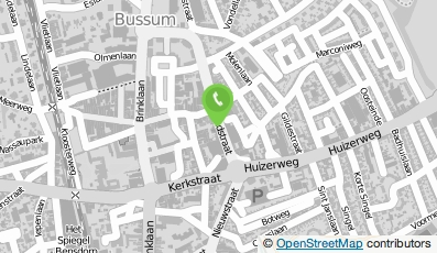 Bekijk kaart van Slagerij Hendrikse B.V. in Bussum