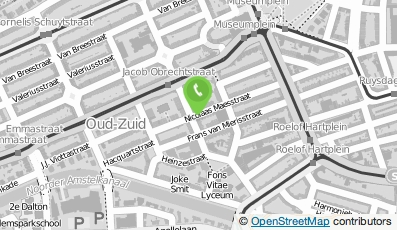 Bekijk kaart van Tandartsenpraktijk Amsterdam Zuid B.V. in Amsterdam