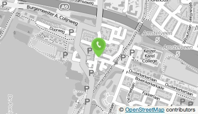Bekijk kaart van Ad de Kapper in Amstelveen
