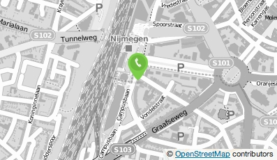 Bekijk kaart van URBN Folks Brasserie Nijmegen in Malden