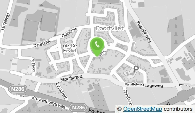 Bekijk kaart van Langenhuizen & Portier Adviesbureau V.O.F. in Poortvliet