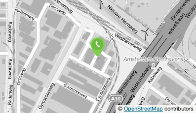 Bekijk kaart van RHINO Transport B.V. in Amsterdam