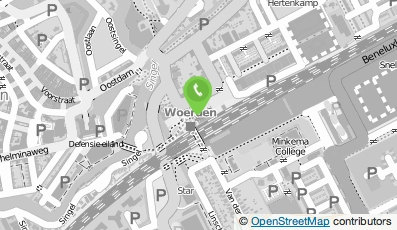 Bekijk kaart van Kraan Tweewielers in Woerden