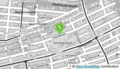 Bekijk kaart van Bob's Vlaamse Frituur in Amsterdam