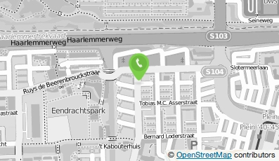 Bekijk kaart van Stukadoorsbedrijf Vlinder in Amsterdam