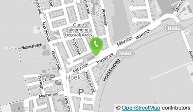 Bekijk kaart van christaas.nl in Hoek