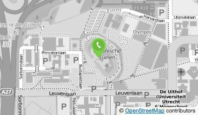 Bekijk kaart van Tuincafé Botanica in Utrecht