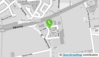 Bekijk kaart van Duikcentrum Waterworld in Nieuwerkerk