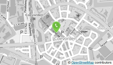 Bekijk kaart van H.J. Veenstra t.h.o.d.n. The Read Shop in Coevorden