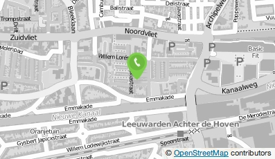 Bekijk kaart van Keye Belinfante in Leeuwarden