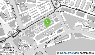 Bekijk kaart van Huis der Zotheid in Rotterdam
