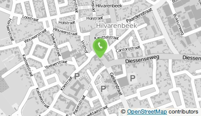 Bekijk kaart van Dandies in Hilvarenbeek