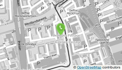 Bekijk kaart van HAS Eetcafe in Delft