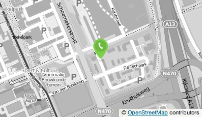 Bekijk kaart van Aramco Research Center - Delft  in Delft
