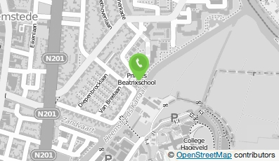Bekijk kaart van BSO Beatrixschool in Heemstede