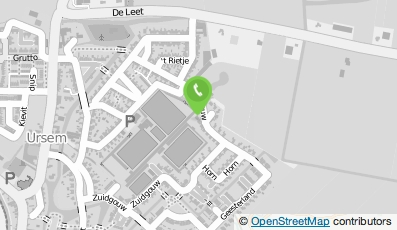 Bekijk kaart van Aad Kunst Cons. & Allround Dienstverlen. in Ursem