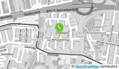 Bekijk kaart van Rodayna taxi in Rotterdam