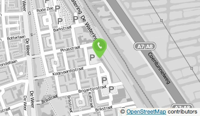 Bekijk kaart van OSM Taxi  in Zaandam