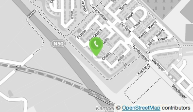Bekijk kaart van Miana van der Kolk Recruitment Services in Kampen