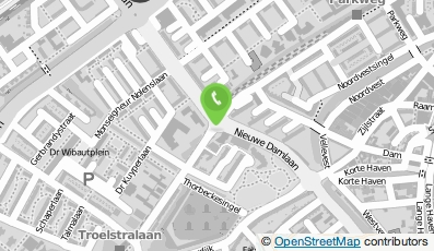 Bekijk kaart van Gideflux  in Schiedam