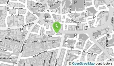 Bekijk kaart van De Koning Media in Hilversum