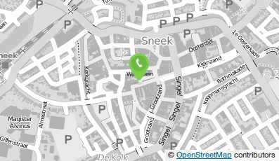 Bekijk kaart van Proeflokaal Sneek B.V. in Sneek