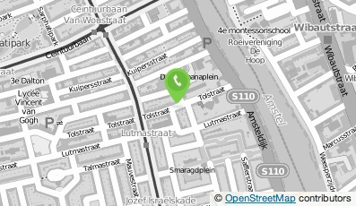 Bekijk kaart van Leon Noordzij in Amsterdam