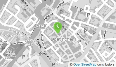 Bekijk kaart van Muziek Café Merleyn B.V. in Doetinchem