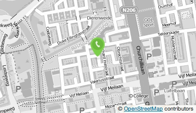 Bekijk kaart van HM Services in Leiden
