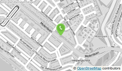 Bekijk kaart van Merels Trimshop in Rotterdam