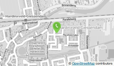Bekijk kaart van De Zetspiegel in Hardinxveld-Giessendam