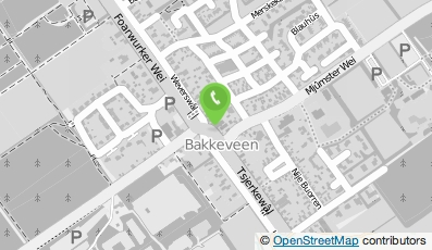 Bekijk kaart van Afhaal Pizza Bakkeveen in Bakkeveen