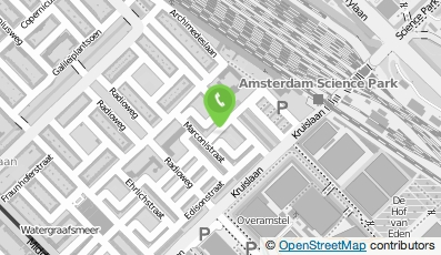 Bekijk kaart van TCM B.V. in Amsterdam
