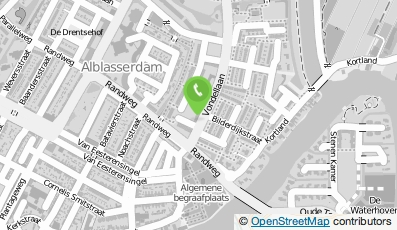 Bekijk kaart van Pedicure Mirande in Alblasserdam