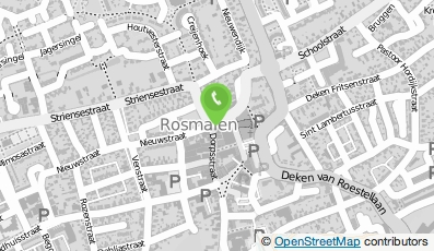 Bekijk kaart van Café 't Verguld Hertje in Rosmalen