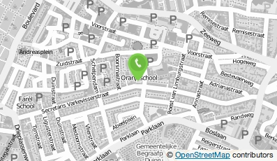 Bekijk kaart van Oranjeschool in Katwijk (Zuid-Holland)