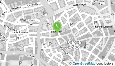 Bekijk kaart van A.M. Geense in Bergen op Zoom