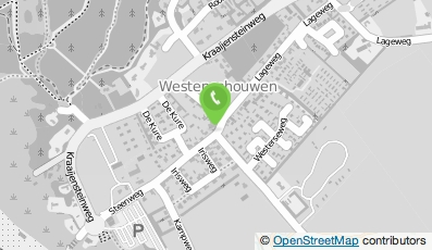 Bekijk kaart van Bistro West in Burgh-Haamstede