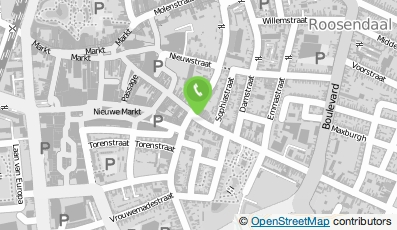 Bekijk kaart van Hairstudio Kasia in Roosendaal