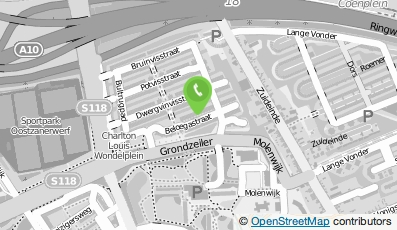 Bekijk kaart van Taxi Beloega  in Amsterdam