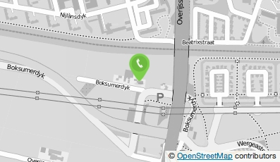 Bekijk kaart van Boxum bed & breakfast in Goutum
