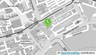 Bekijk kaart van Café Vader Kleinjan in Rotterdam