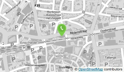 Bekijk kaart van Suikerspin & Popcorn Almelo in Enschede